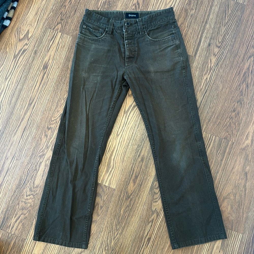 Men’s brixton rigid canvas fleet pant relaxed fit